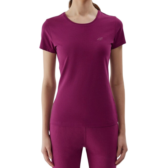 4F Dames slank t-shirt UTFO134_violet large