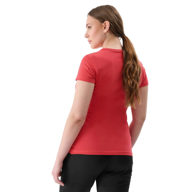 4F Dames slank t-shirt UTFO134_red large