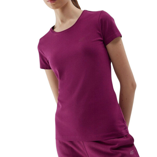 4F Dames slank t-shirt UTFO134_violet large