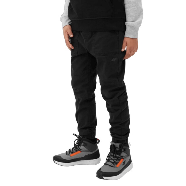 4F Broek met panelen voor jongens UTFO149_deepblack large
