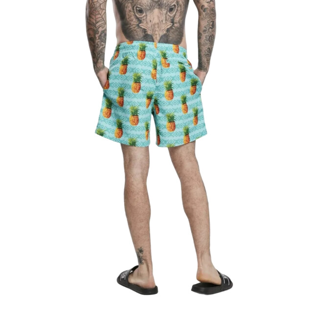 Urban Classics Ananas zwemshort heren UTTN884_blueorangegreen large