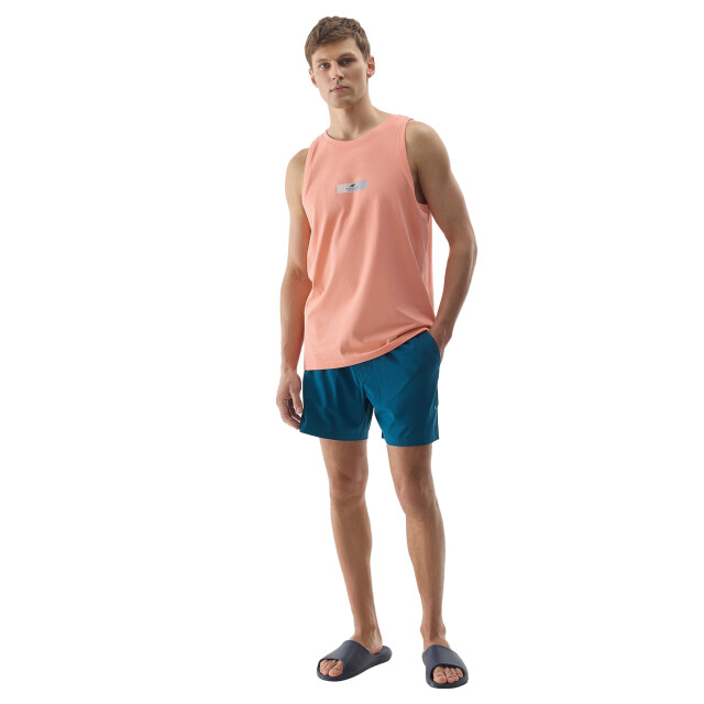 4F Heren logo vest top UTFO129_orange large