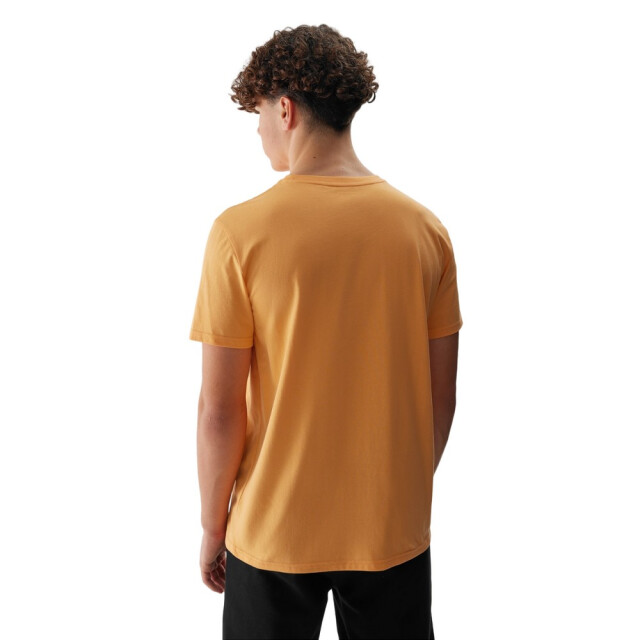 4F Effen normaal t-shirt heren UTFO121_salmon large
