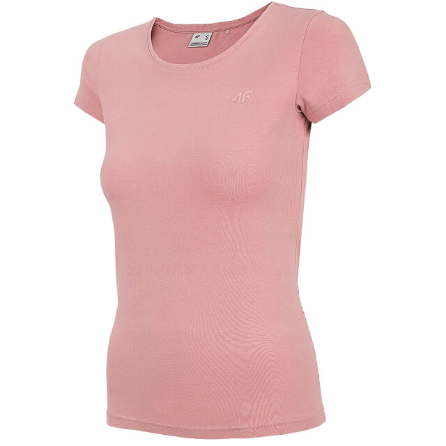 4F Dames slank t-shirt UTFO134_lightpink large