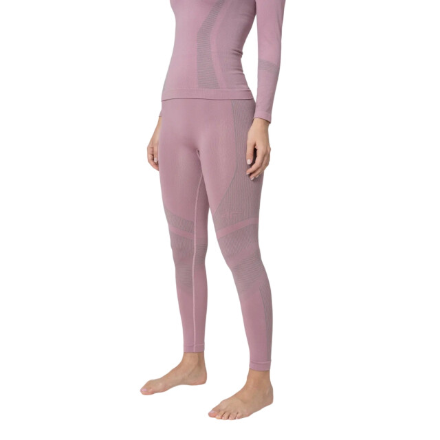 4F Dames naadloos thermo broekje UTFO137_darkpink large