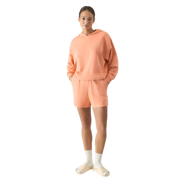 4F Dames stay caring sweat shorts UTFO117_salmon large