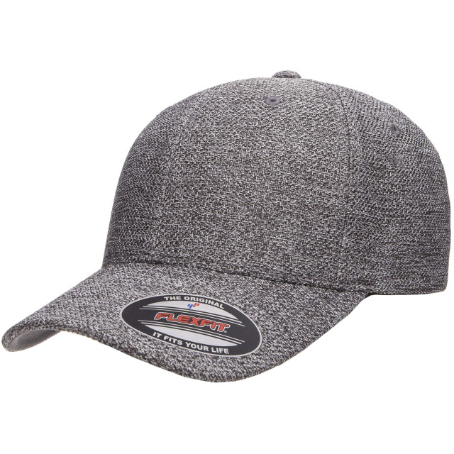 Flexfit Gemêleerde baseball cap UTTN880_darkheathergrey large