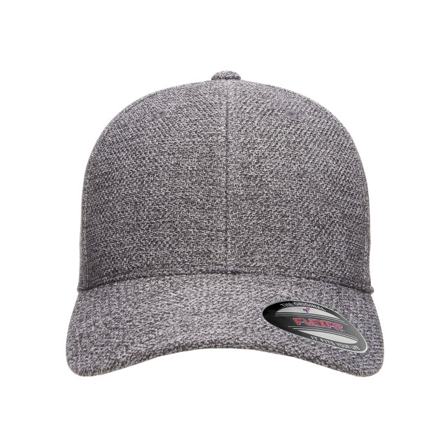 Flexfit Gemêleerde baseball cap UTTN880_darkheathergrey large