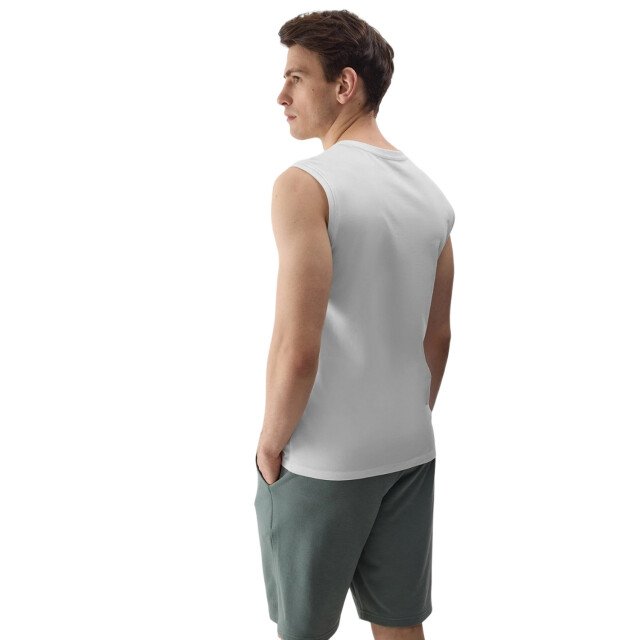 4F Gewone tank top heren UTFO109_white large