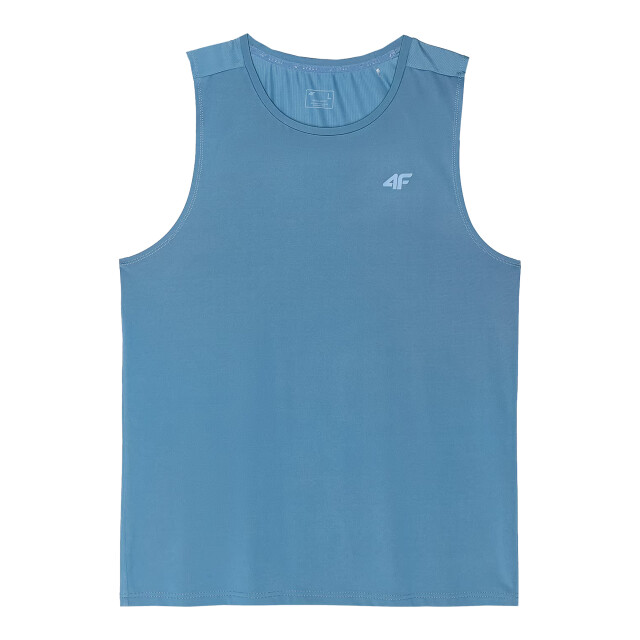 4F Gewone tank top heren UTFO109_coldblue large