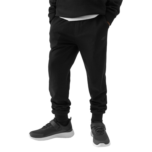 4F Joggingbroek voor jongens UTFO135_deepblack large