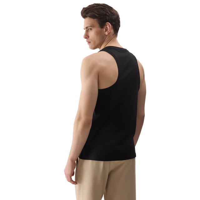 4F Gewone tank top heren UTFO109_deepblack large