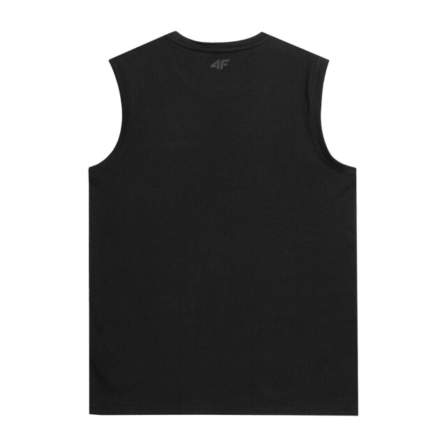 4F Gewone tank top heren UTFO109_deepblack large