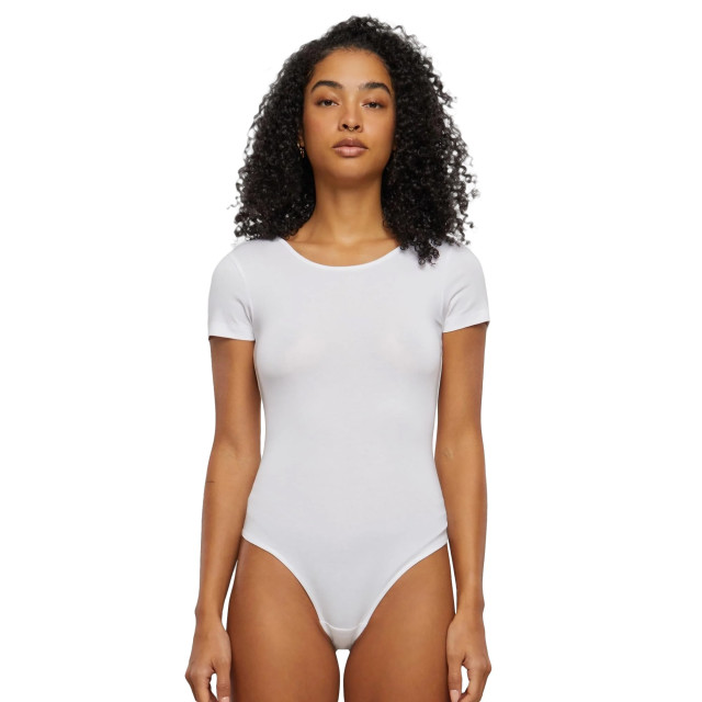 Urban Classics Dames organisch stretch bodysuit UTTN850_white large