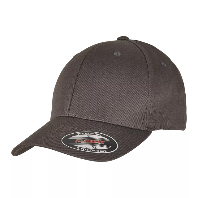 Flexfit Baseballpet van biologisch katoen UTTN858_darkgrey large