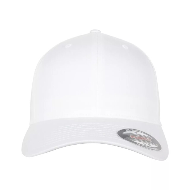 Flexfit Baseballpet van biologisch katoen UTTN858_white large