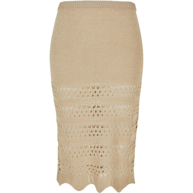 Urban Classics Dames gehaakte gebreide rok UTTN861_softseagrass large