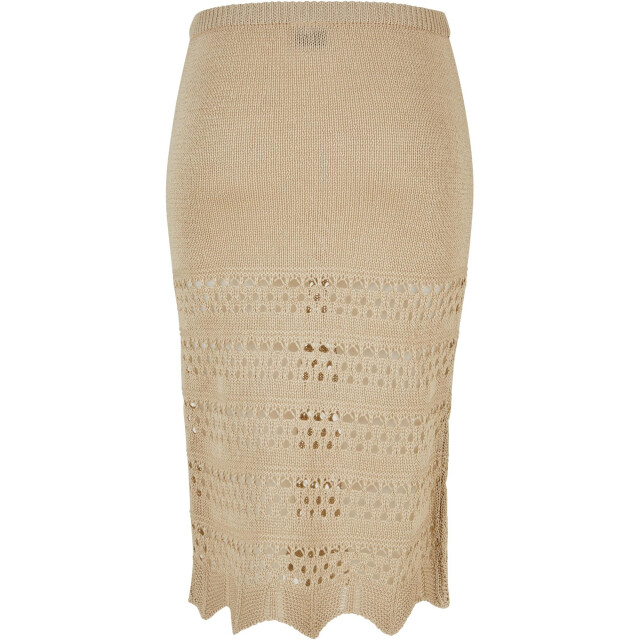 Urban Classics Dames gehaakte gebreide rok UTTN861_softseagrass large