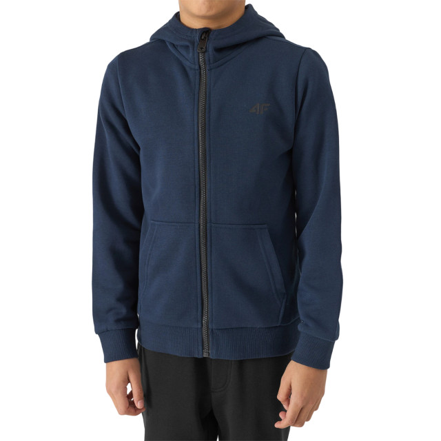 4F Jongens capuchon met volledige rits UTFO101_navy large