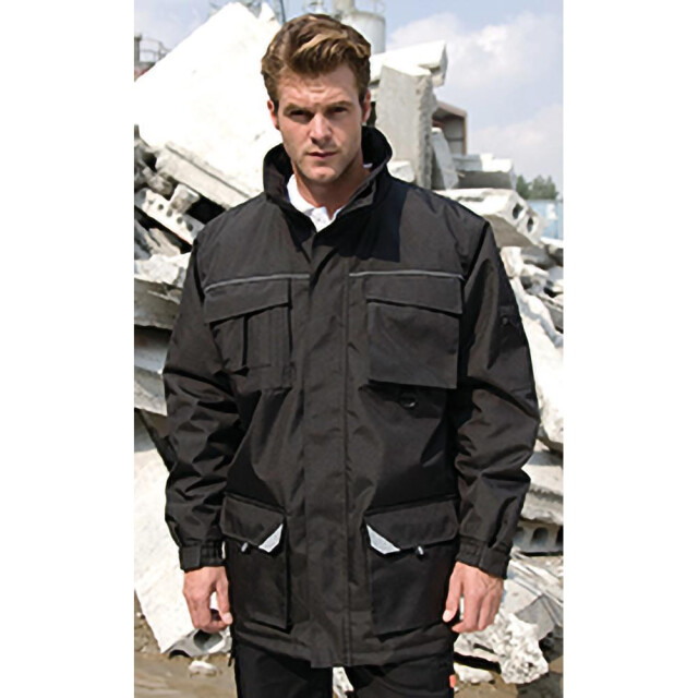 Result Herensabel lange werkjas UTFK990_black large