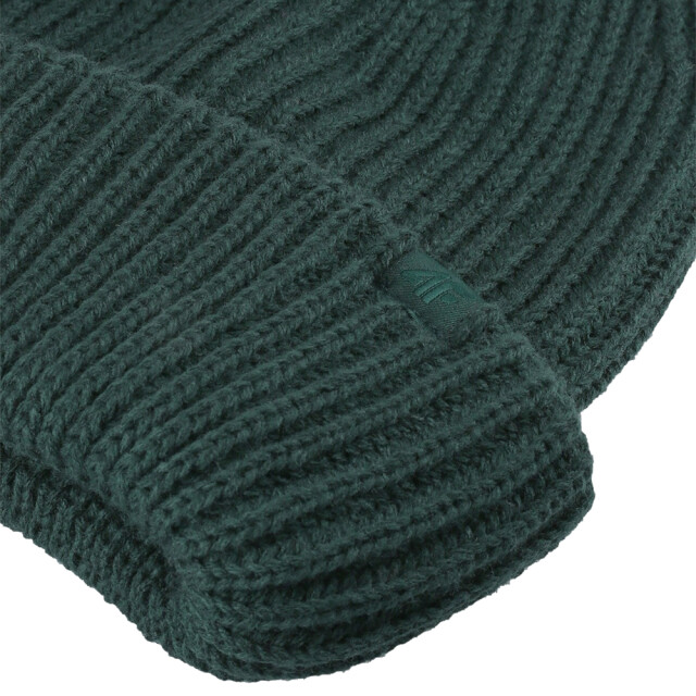 4F Heren geribbelde wintermuts UTFO105_lightbrown large