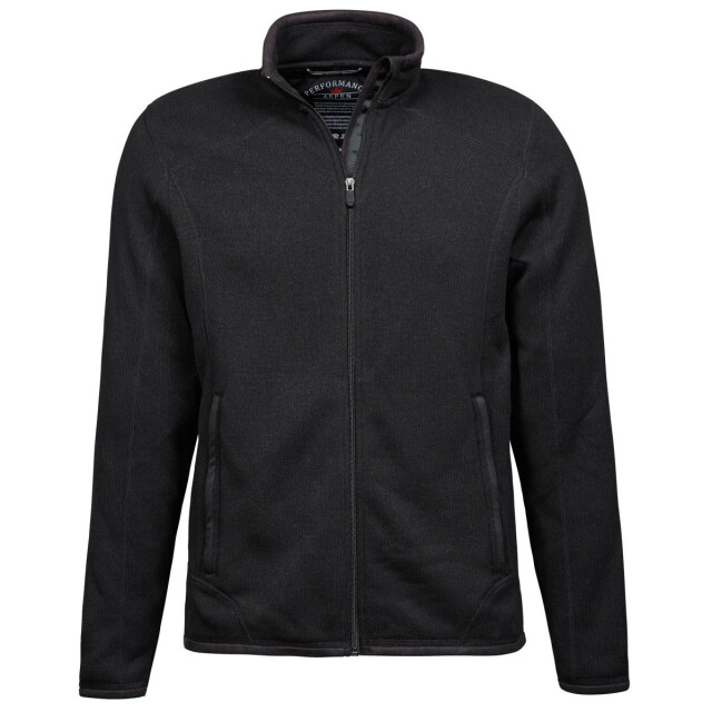 Tee Jays Heren aspen full zip jacket UTFK924_black large