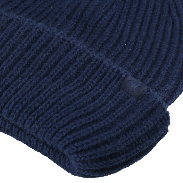 4F Heren geribbelde wintermuts UTFO105_navy large