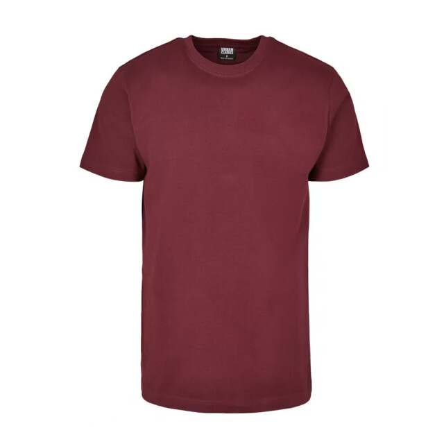Urban Classics Heren basic t-shirt (set van 2) UTTN832_khakiredwine large