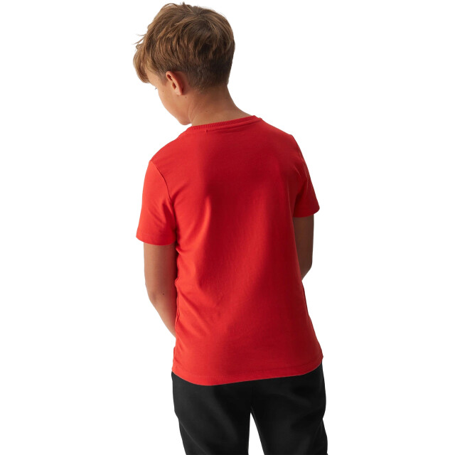4F Katoenen t-shirt met logo voor jongens UTFO107_red large