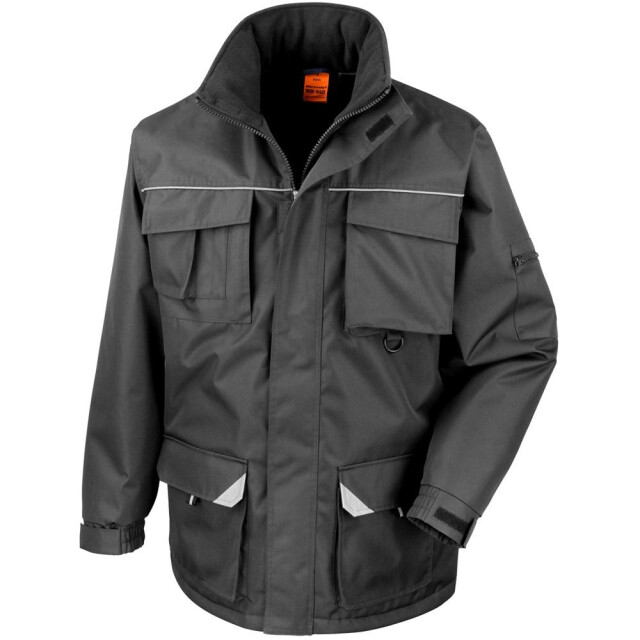 Result Herensabel lange werkjas UTFK990_black large
