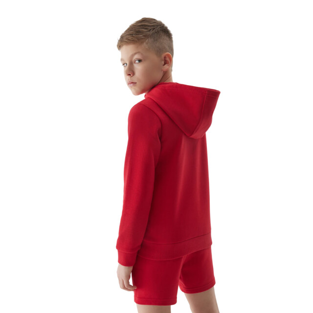 4F Jongens capuchon met volledige rits UTFO101_red large