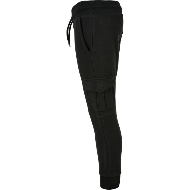 Urban Classics Jongens cargo fitted joggingbroek UTTN825_black large