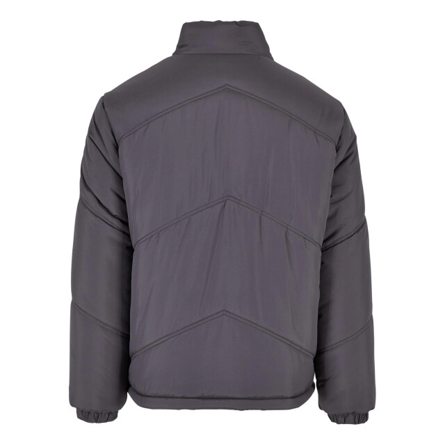 Urban Classics Heren pijl gestikt pufferjack UTTN819_darkshadow large