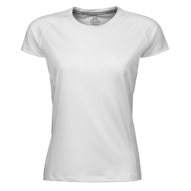 Tee Jays Dames cool dry short sleeve t-shirt UTFK917_white large