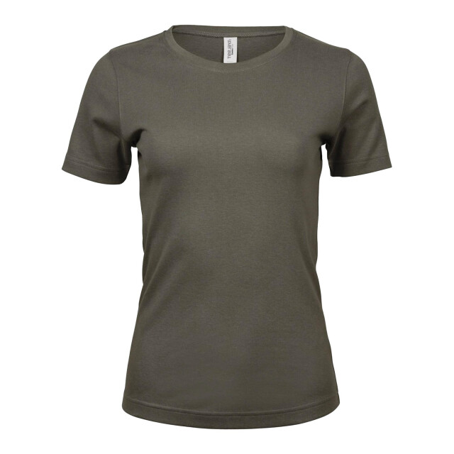 Tee Jays Dames interlock t-shirt met korte mouwen UTFK910_deepgreen large