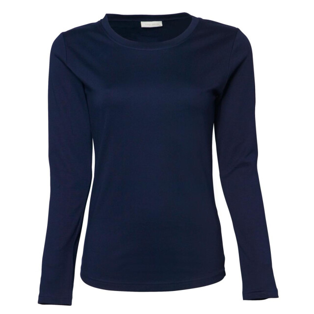 Tee Jays Dames interlock t-shirt met lange mouwen UTFK911_navyblue large
