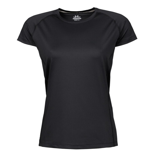 Tee Jays Dames cool dry short sleeve t-shirt UTFK917_black large