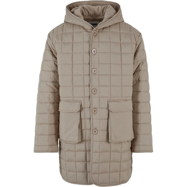 Urban Classics Heren fleece gevoerde parka UTTN814_wetsand large