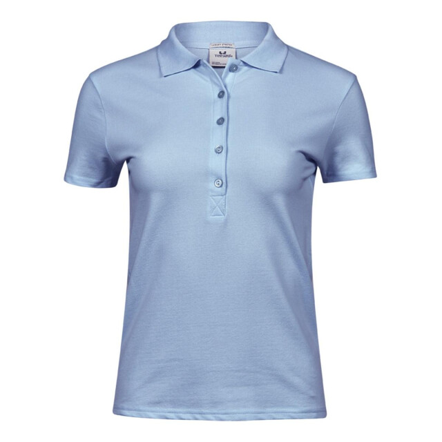 Tee Jays Dames luxe stretch poloshirt met korte mouwen UTFK889_lightblue large