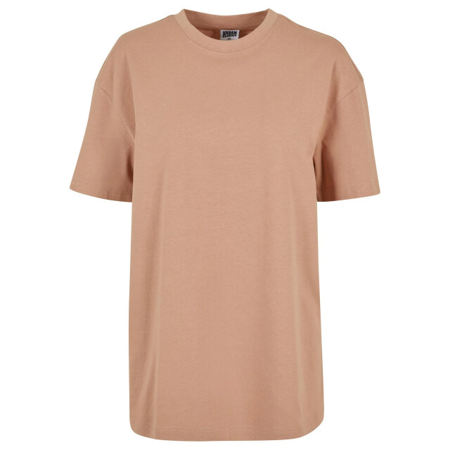 Urban Classics Dames oversized vriend t-shirt UTTN808_amber large