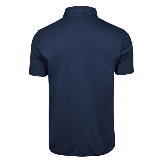 Tee Jays Heren pima korte mouw katoenen polo shirt UTFK887_navyblue large