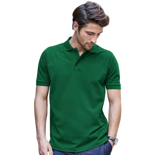 Tee Jays Heren luxe stretch short sleeve polo shirt UTFK882_forestgreen large