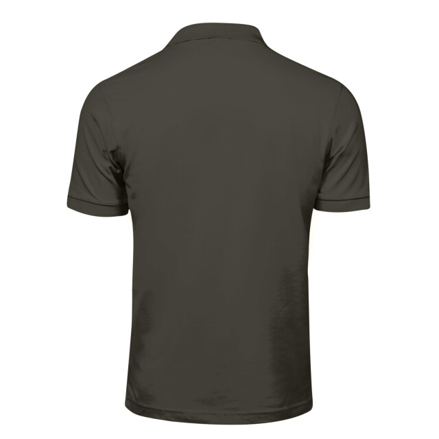 Tee Jays Heren luxe stretch short sleeve polo shirt UTFK882_powdergrey large