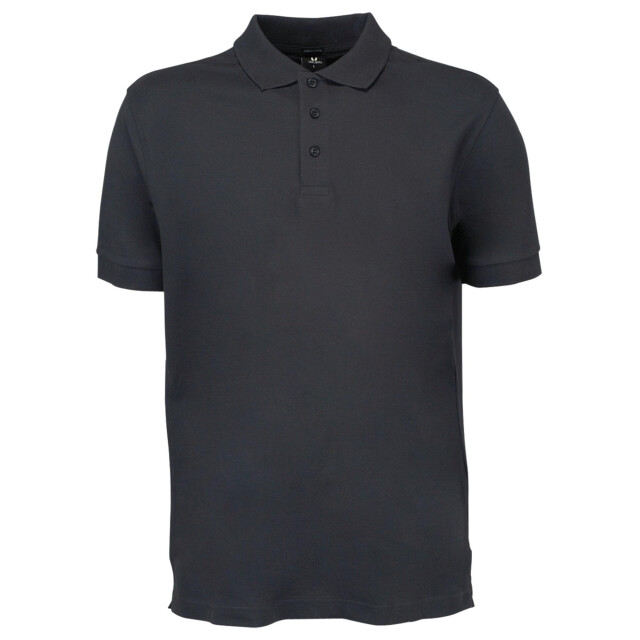 Tee Jays Heren luxe stretch short sleeve polo shirt UTFK882_darkgrey large