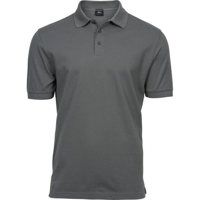 Tee Jays Heren luxe stretch short sleeve polo shirt UTFK882_darkolive large