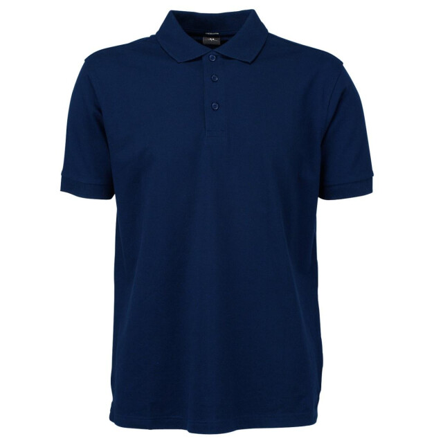 Tee Jays Heren luxe stretch short sleeve polo shirt UTFK882_navyblue large
