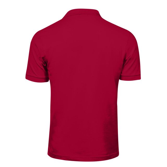 Tee Jays Heren luxe stretch short sleeve polo shirt UTFK882_deepred large