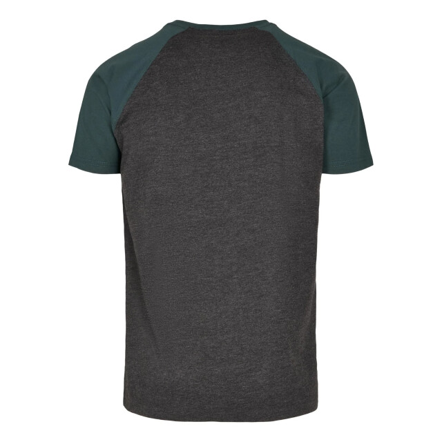 Urban Classics Heren contrast raglan t-shirt UTTN801_charcoalblack large