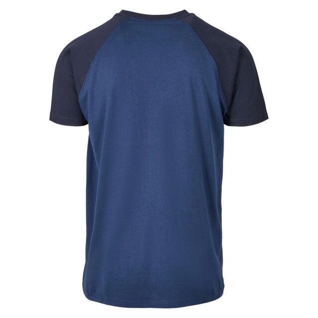 Urban Classics Heren contrast raglan t-shirt UTTN801_darkbluemidnightnavy large