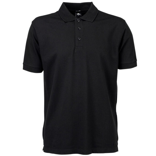 Tee Jays Heren luxe stretch short sleeve polo shirt UTFK882_black large